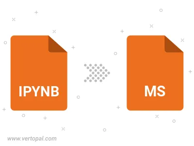 Convert IPYNB to MS
