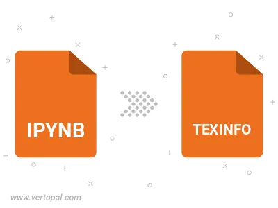 Convert IPYNB to TEXINFO