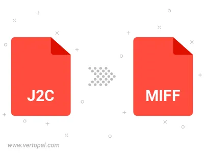 J2C in MIFF konvertieren