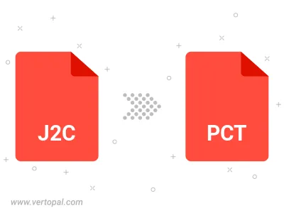 J2C in PCT konvertieren J2C in PCT konvertieren