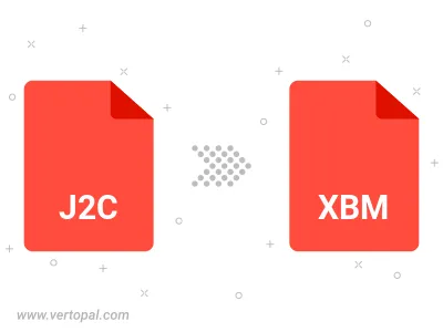 J2C in XBM konvertieren