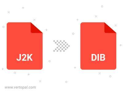 J2K in DIB konvertieren