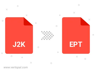 Convert J2K to EPT
