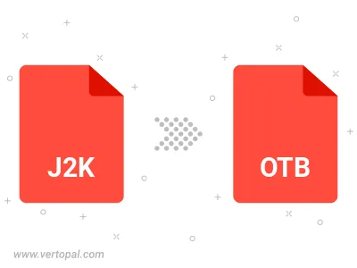 Convert J2K to OTB