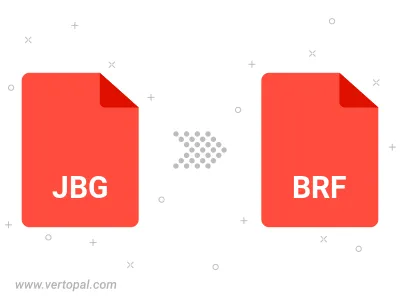 Convert JBG to BRF Convert JBG to BRF