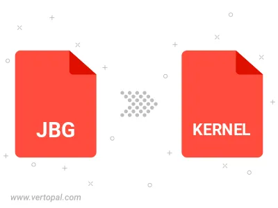 Convert JBG to KERNEL Convert JBG to KERNEL
