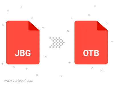 Convert JBG to OTB