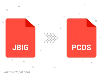 Convert JBIG to PCDS
