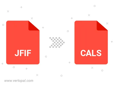 Convert JFIF to CALS
