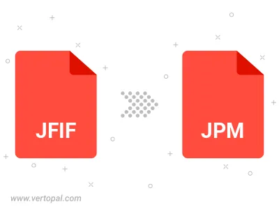 Convert JFIF to JPM