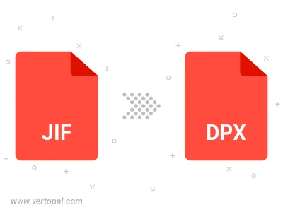 Convert JIF to DPX