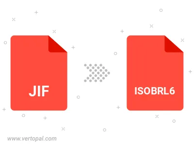 Convert JIF to ISOBRL6 Convert JIF to ISOBRL6