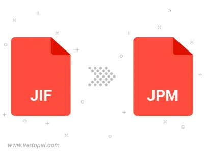 Convert JIF to JPM