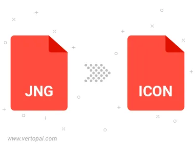 Convert JNG to ICON