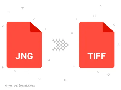 Convert JNG to TIFF