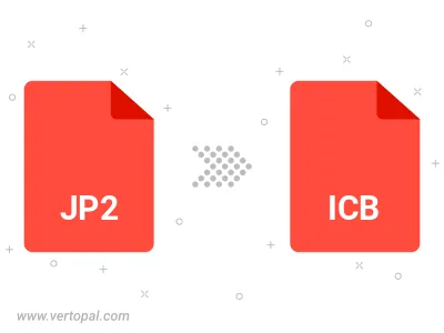 JP2 in ICB konvertieren