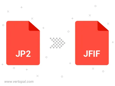 Convert JP2 to JFIF Convert JP2 to JFIF