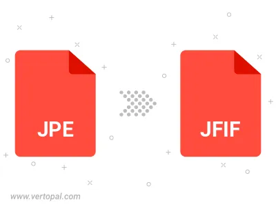 Convert JPE to JFIF