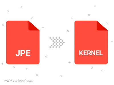 Convert JPE to KERNEL Convert JPE to KERNEL