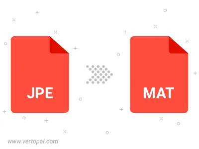 Convert JPE to MAT