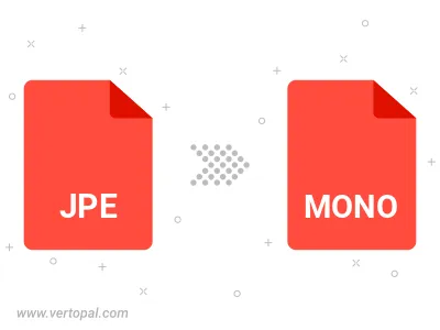 JPE in MONO konvertieren