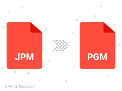 Convert JPM to PGM