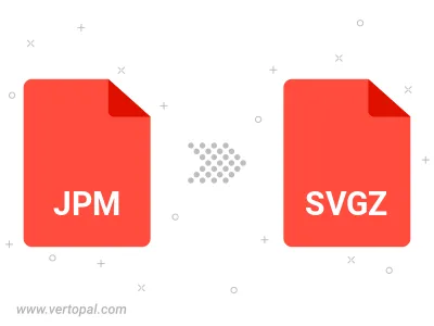 Convert JPM to SVGZ
