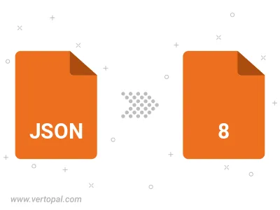 Convert JSON CSLJSON to 8