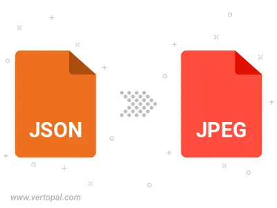 JSON CSLJSON in JPEG konvertieren