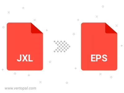Convert JXL to EPS