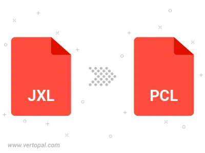 JXL in PCL konvertieren