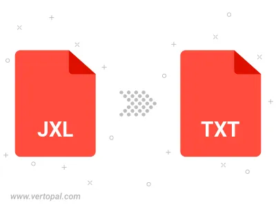 Convert JXL to TXT UILTABLE