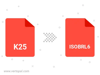 K25 in ISOBRL6 konvertieren