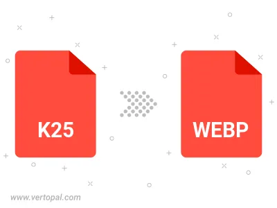 K25 in WEBP konvertieren