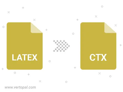 LATEX in CTX konvertieren