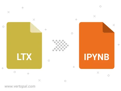 Convert LTX to IPYNB