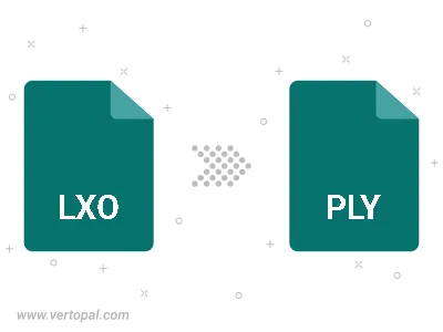Convert LXO to PLY