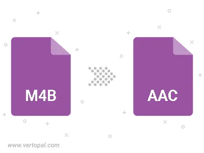 Convert M4B to AAC