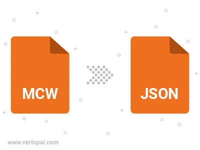 Convert MCW to JSON CSLJSON