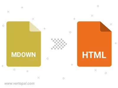 MDOWN in HTML konvertieren