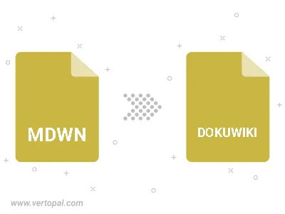 MDWN in DOKUWIKI konvertieren