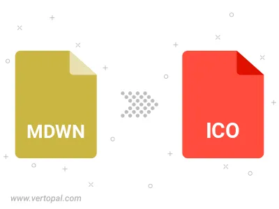 MDWN in ICO konvertieren MDWN in ICO konvertieren