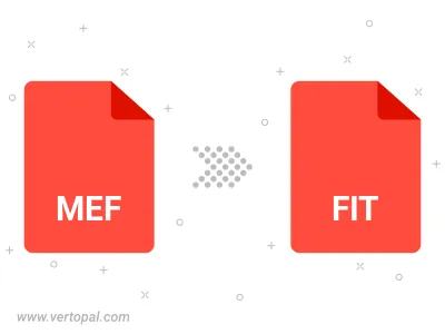 Convert MEF to FIT