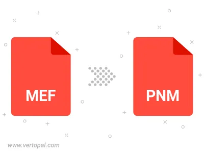 MEF in PNM konvertieren