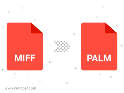 Convert MIFF to PALM