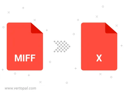 Convert MIFF to X AVS