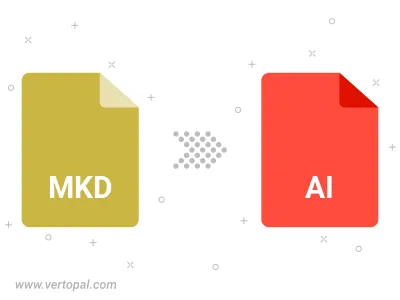 Convert MKD to AI Convert MKD to AI