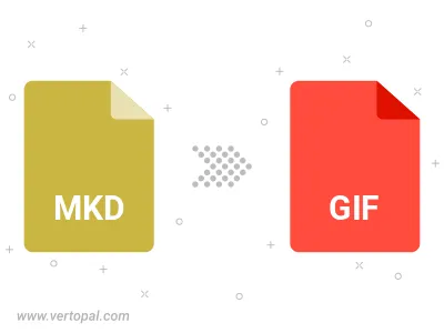 MKD in GIF konvertieren MKD in GIF konvertieren