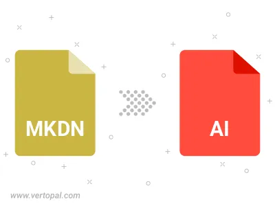 MKDN in AI konvertieren MKDN in AI konvertieren