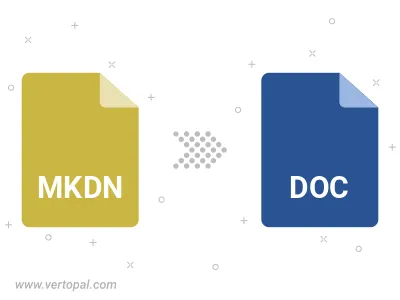 MKDN in DOC konvertieren MKDN in DOC konvertieren